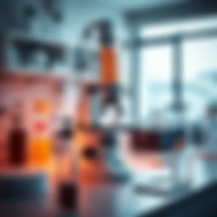 Home Testing Laboratory Equipment Modern laboratory equipment for home testing