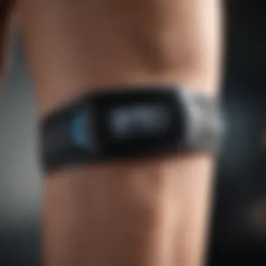 Advanced Wearable Fitness Device A cutting-edge wearable fitness device