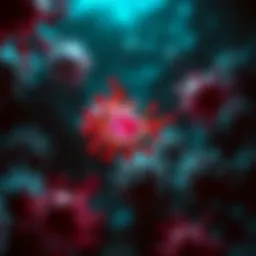Illustration depicting the mechanism of cancer immunotherapy
