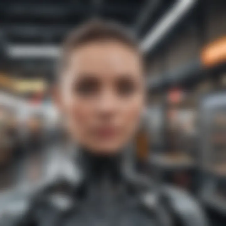 Visual representation of diverse sectors influenced by AI advancements