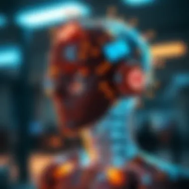 Artificial Intelligence in Mental Health Apps Visual depicting the integration of AI in mental health solutions