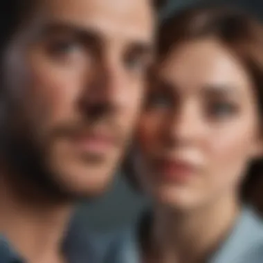 An illustration depicting the impact of personality traits on interpersonal relationships.