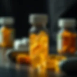 Illustration of essential vitamins linked to mood enhancement