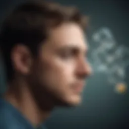An illustration depicting the complexities of depression and its impact on individuals