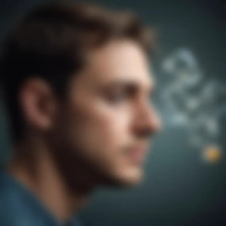 An illustration depicting the complexities of depression and its impact on individuals