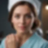 New nurse engaging with patients during a health crisis
