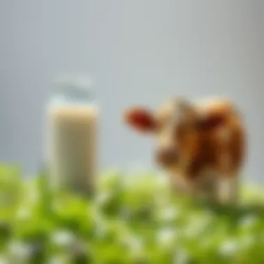 Cow's Milk vs. Plant-based Milk Comparative analysis of cow's milk and plant-based options