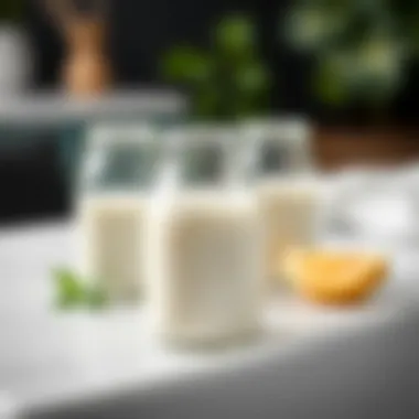 Calcium-rich Plant-based Milk Plant-based milk alternatives rich in calcium