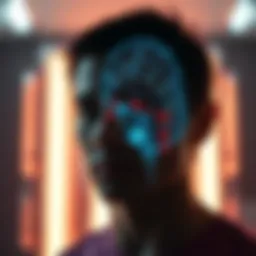 Conceptual illustration of photographic memory in adults