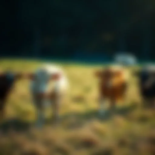 Choosing the Best Breeding Stock Selection of superior breeding stock in a pasture