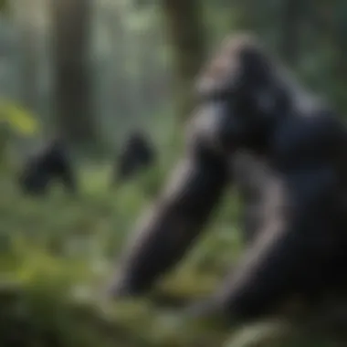 Conservationists Working for Gorilla Protection Conservationists working on gorilla protection initiatives