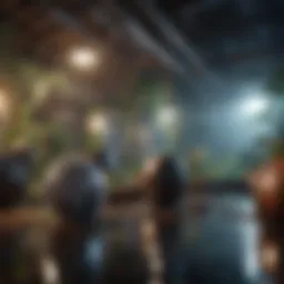 A diverse group collaborating on a sustainability project