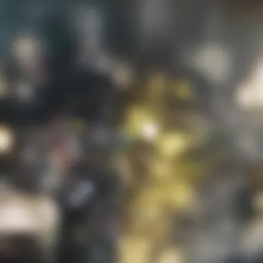 A futuristic visualization of quantum computing technology