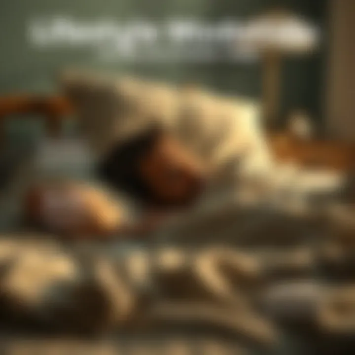 Lifestyle Modifications for Restful Sleep Lifestyle changes for better sleep infographic