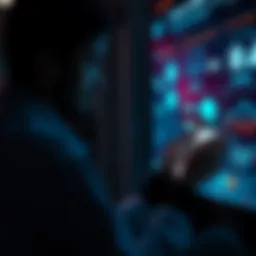 A user navigating a mental health app interface