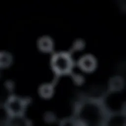 Chemical structure of hydrogen peroxide illustrating its reactive properties