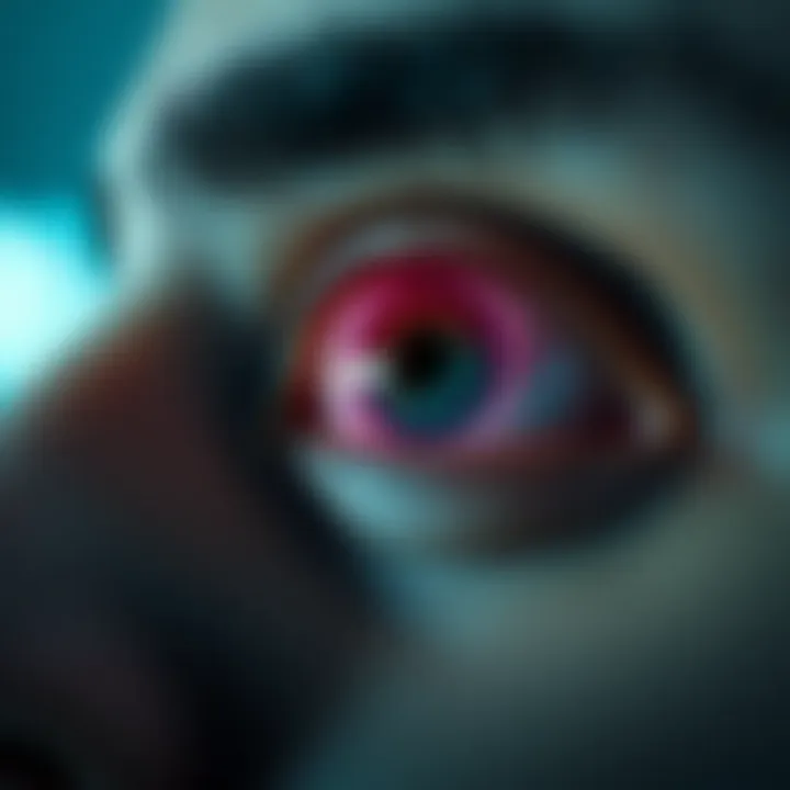 Infographic on the causes of pink eye