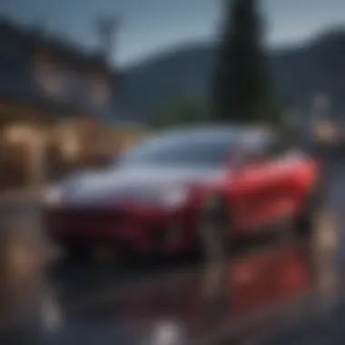 Revolutionizing Transportation with Tesla Tesla electric vehicle showcasing innovation