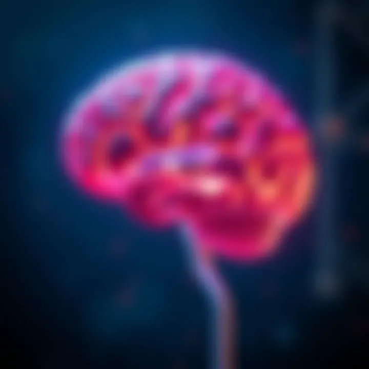 Visual of emotional processing in the right hemisphere