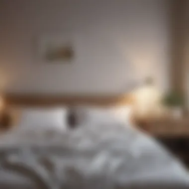 Sleep Quality and Immune Health A peaceful bedroom setting promoting the importance of quality sleep