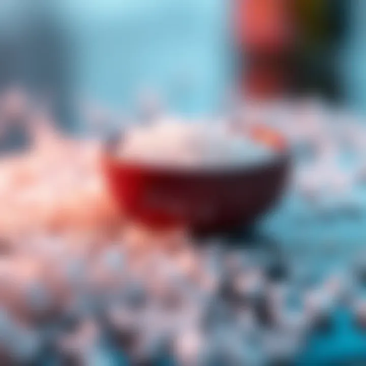 Salt's Impact on Metabolism Graphic illustrating salt and metabolism