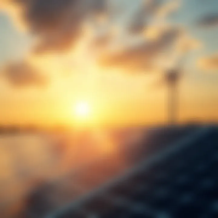 Illustration of government incentives for renewable energy