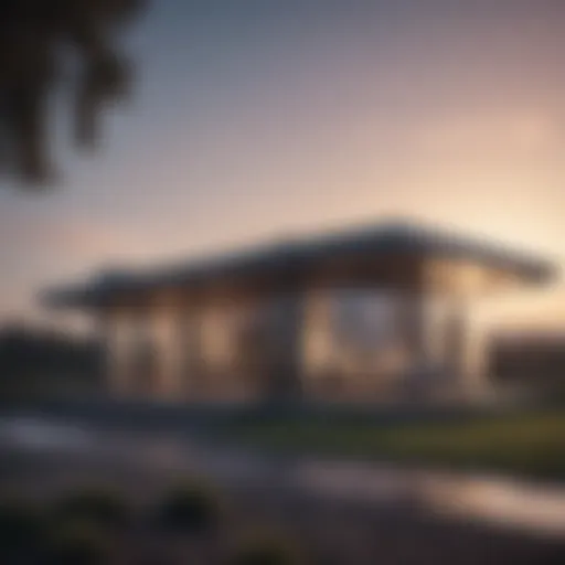 A close-up of the innovative design features of the Musk House Battery