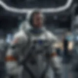 Astronaut training simulation equipment at Kennedy Space Center