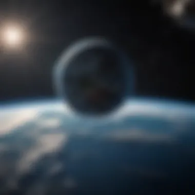 Simulated View of Earth from Space View of Earth from a simulated spaceflight experience