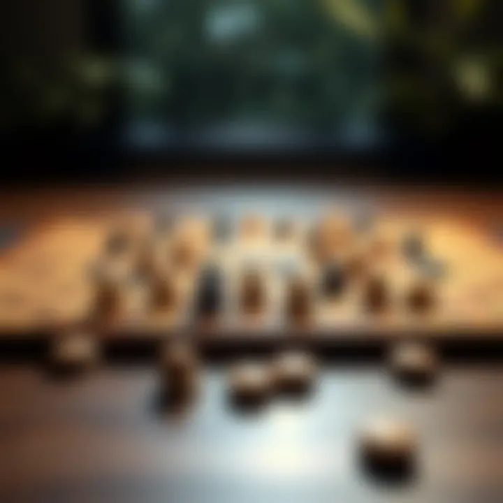 The Complexity of Go: A Game of Strategy A strategic Go game board with placed stones