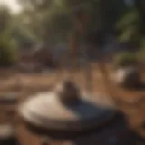 An ancient Aztec land survey tool
