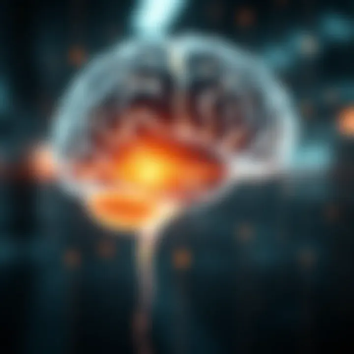 Cognitive Patterns in BPD Abstract representation of cognitive patterns associated with Borderline Personality Disorder.