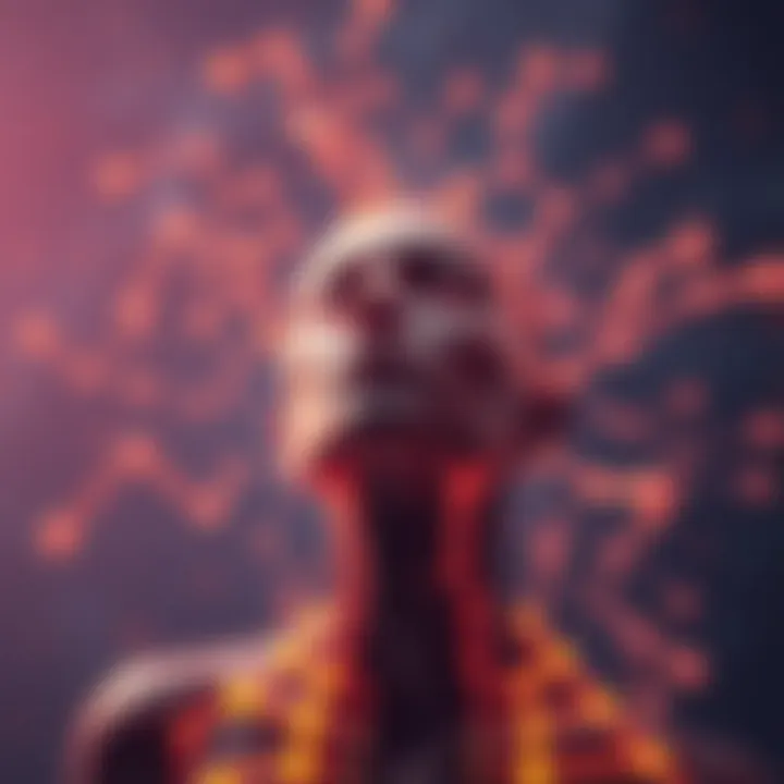 Emotional Dysregulation in BPD Visual depiction of emotional dysregulation linked to BPD symptoms.