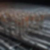 An intricate diagram of various types of electron tubes showcasing their designs and functions