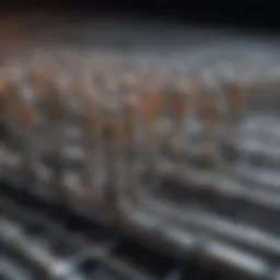 An intricate diagram of various types of electron tubes showcasing their designs and functions