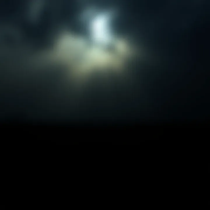 The Shadow of Depression A somber landscape reflecting feelings of depression