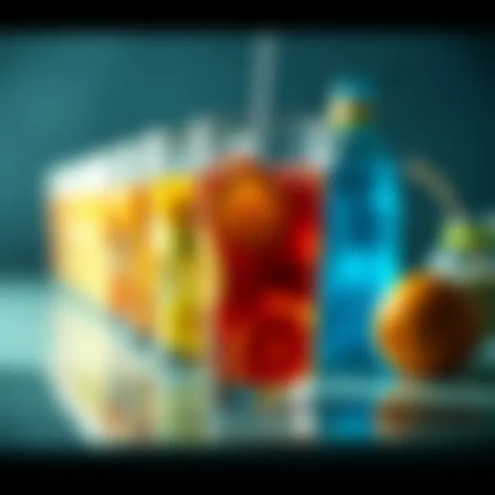 Optimal Fluid Intake Recommendations Visual representation of expert recommendations for optimal fluid intake