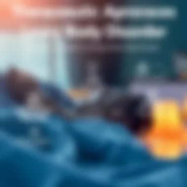 Infographic showcasing therapeutic strategies for managing Lewy Body Sleep Disorder.