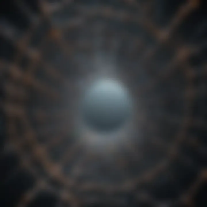 An abstract representation of OCD thoughts