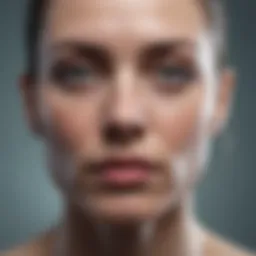 Abstract representation of self-perception