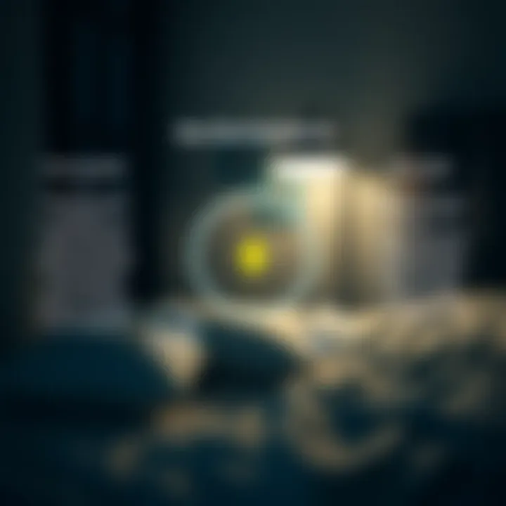 Diagram illustrating recommendations for improving sleep health