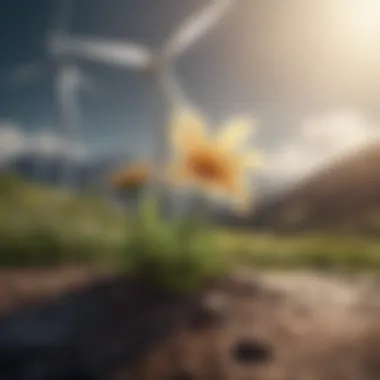 Visual representation of renewable energy sources