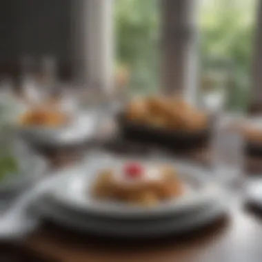 An elegant table setting featuring various dishes made with sugar-free ingredients