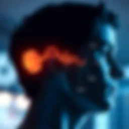 Diagram illustrating the physiological mechanisms of tinnitus