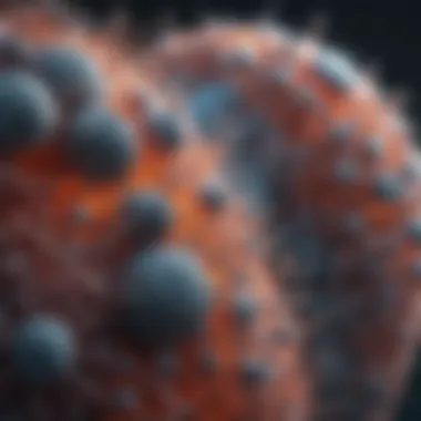 Unveiling Cellular Complexity Microscopic view of cellular structures