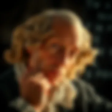 The Mind of a Mathematician A historical mathematician deep in thought