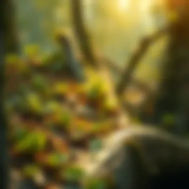 Resilient Ecosystem Adaptation Conceptual image of a resilient ecosystem adapting to climate change