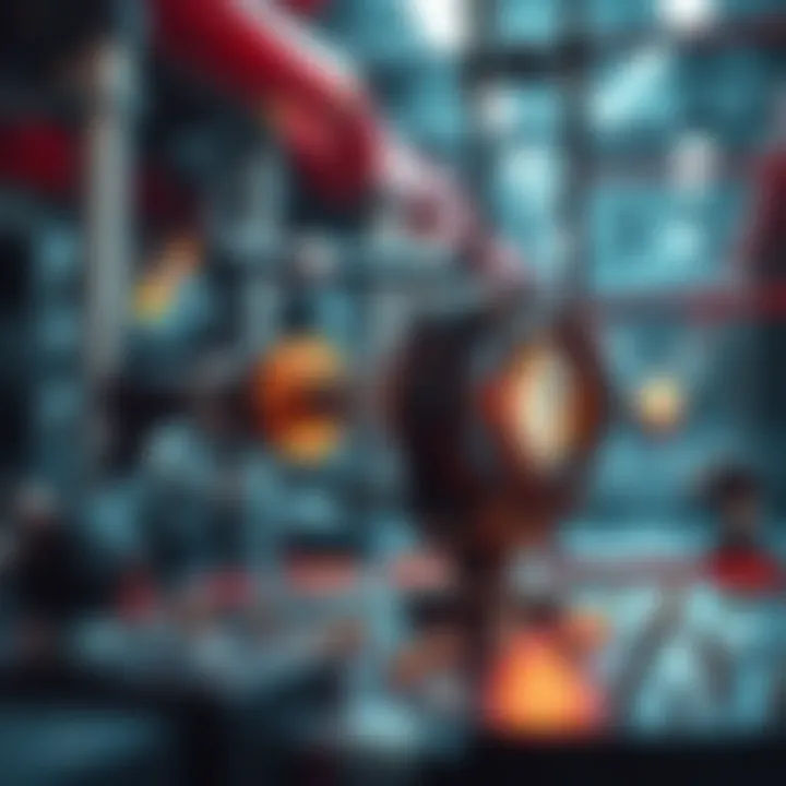 Illustration of breakthrough technologies in engineering