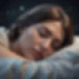 Conceptual illustration of mind sleep