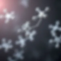 Chemical structure of Splenda and its interaction with glucose